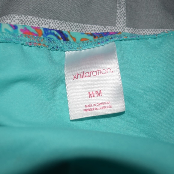 Blue Patterned Bikini Bottoms - Picture 2 of 3